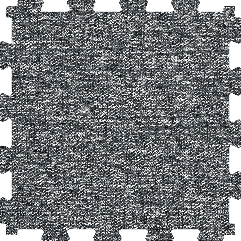 Melange Black — LOOM+ LOCK (Oneflor)