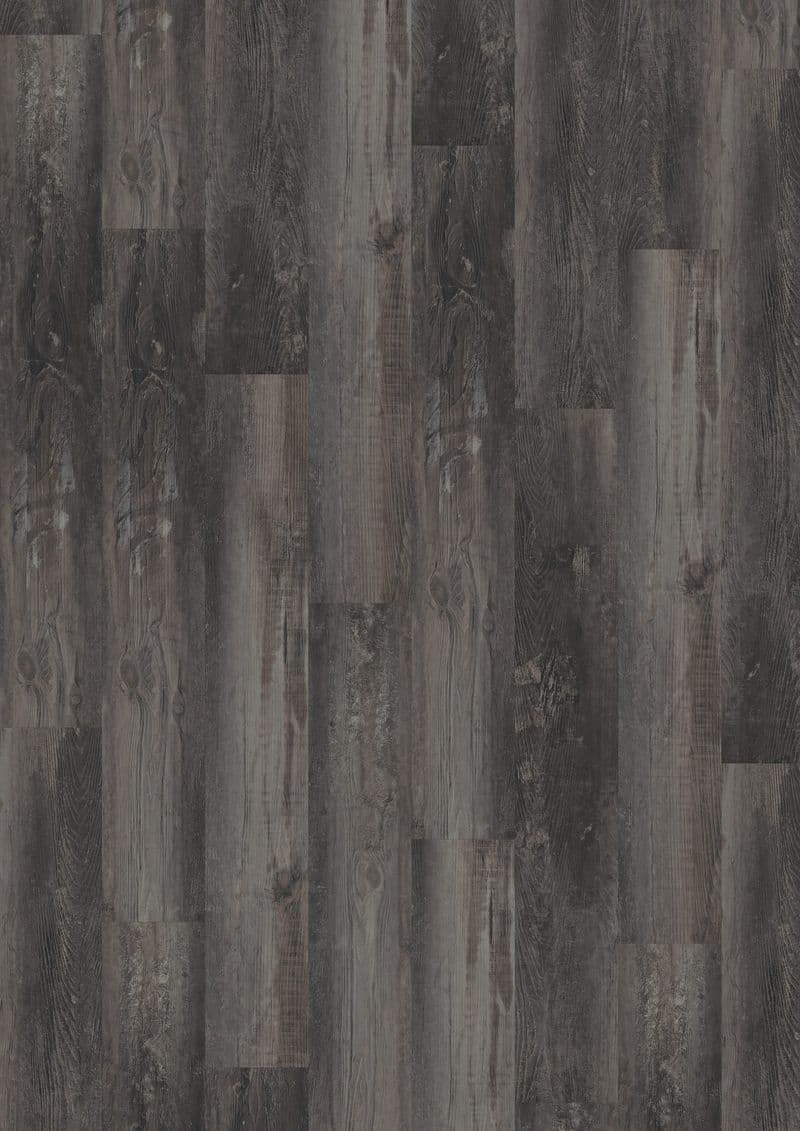 Smoked Pine Black — SOLIDE CLICK 55 (Oneflor)